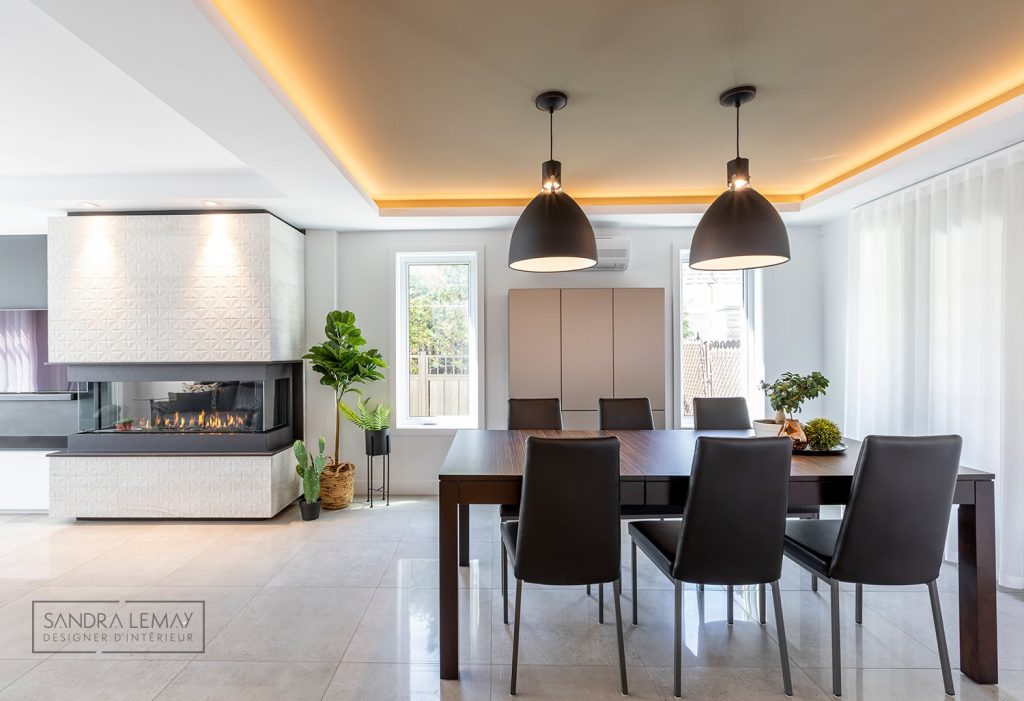 plafond design renovation cuisine intemporelle