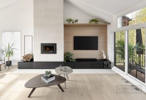 AMÉNAGEMENT DE MAISON AVEC VUE SUR LES MONTAGNES — Design intérieur — photo projet 2