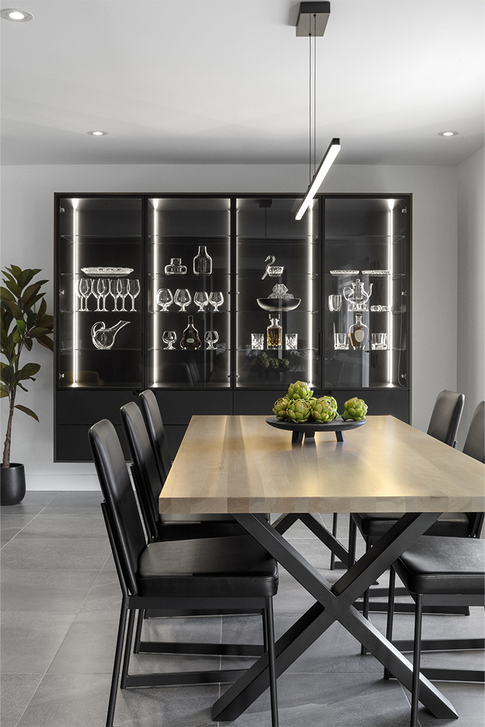 Transformation complète d’un rez-de-chaussée moderne